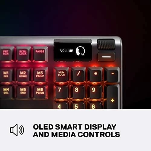 Klaviatūra SteelSeries Apex 5, US kalba, Juodos spalvos