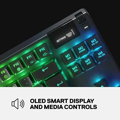 Klaviatūra SteelSeries Apex 5, US kalba, Juodos spalvos