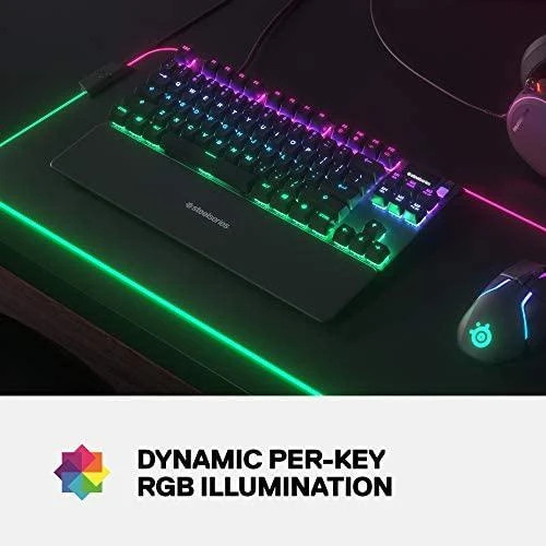 Klaviatūra SteelSeries Apex 5, US kalba, Juodos spalvos
