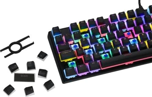 PREYON Mėlyna Blitz Claw TKL laidinė mechaninė klaviatūra (US, Gateron Mėlyna)