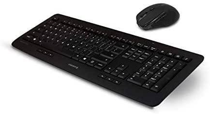 CHERRY DW 5100 klaviatūra Radijo dažnio belaidė Anglų (JAV) Juoda