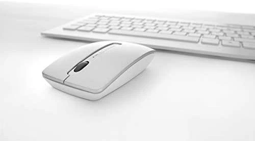 CHERRY DW 8000 klaviatūra Radijo dažnio belaidė QWERTZ Vokiečių Sidabras, Balta