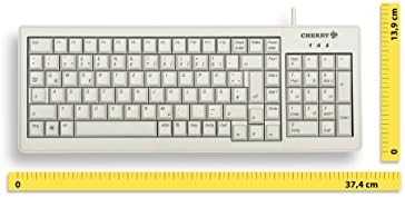 Klaviatūra Cherry CHERRY XS G84-5200 klaviatūra USB + PS/2 QWERTY Angielski Pilka