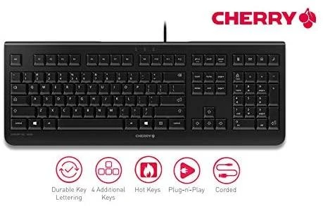 CHERRY KC 1000 SC - Klaviatūra USB Juodas ENGLISH