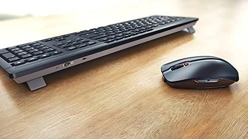 Klaviatūra Cherry Desktop Stream RECHARGE [US/EU] Wireless Juodas US-Englisch mit -Zeichen
