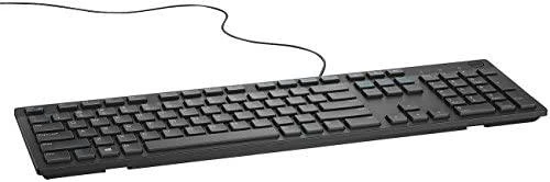 Dell multimedijos klaviatūra KB216, juoda, vokiškas išdėstymas