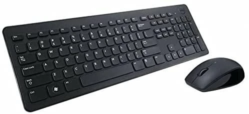 Klaviatūra ir pelė DELL KM636 UK Juodas