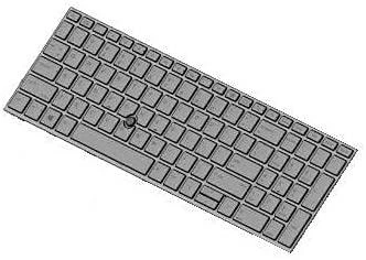 Klaviatūra Hewlett Packard (HP) HP KBD TP+PS BL SR FR