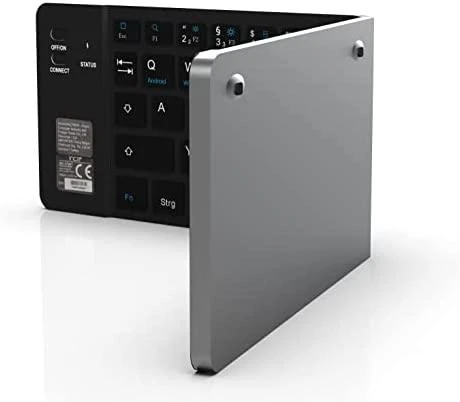 Carruzzo Inca IBK-579BT klaviatūra Namo „Bluetooth“ Metalinis, Sidabras