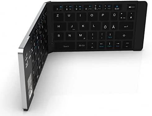 Carruzzo Inca IBK-579BT klaviatūra Namo „Bluetooth“ Metalinis, Sidabras