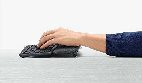 Logitech ERGO K860 belaidė klaviatūra, grafito spalvos, vokiečių kalba (Qwertz)