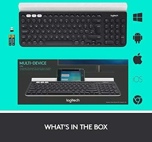 Logitech K780 Multi-Device Bluetooth Klaviatūra, US išdėstymas