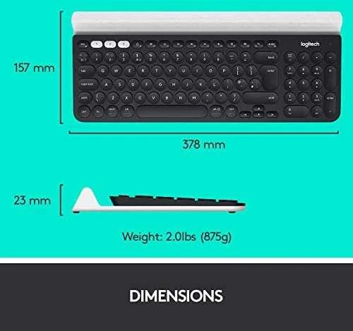 Logitech K780 Multi-Device Bluetooth Klaviatūra, US išdėstymas