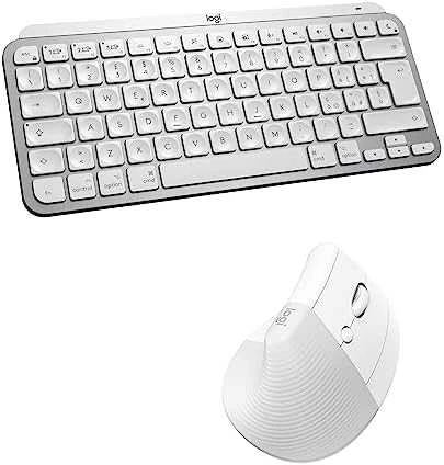 Kompiuterinė pelė Logitech Lift for Mac, Baltos spalvos