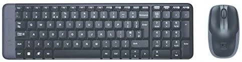 Belaidis klaviatūros ir pelės rinkinys Logitech MK220, US išdėstymas