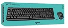Belaidis klaviatūros ir pelės rinkinys Logitech MK270, Prancūzų išdėstymas