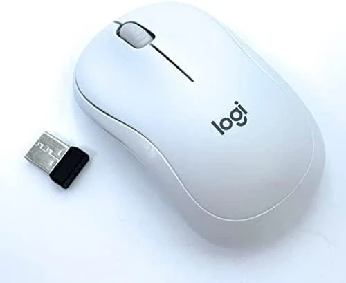 Tyli belaidė Klaviatūra su pele Logitech MK295, DE išdėstymas, Balta