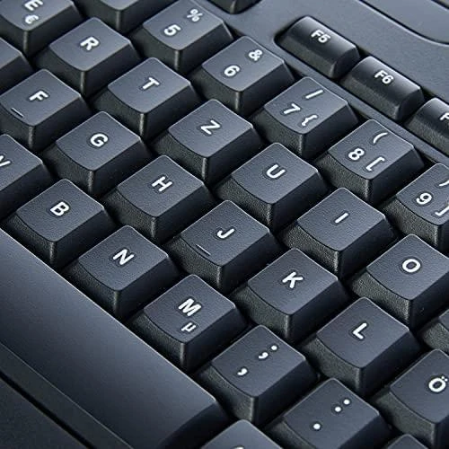 Logitech MK330 klaviatūra Radijo dažnio belaidė QWERTZ Vokiečių Juoda