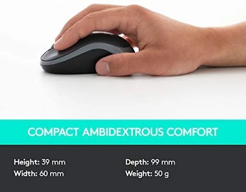 Logitech Belaidis klaviatūros ir pelės rinkinys MK330 (Nordic)
