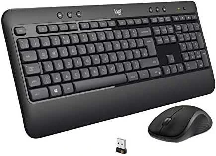 Belaidis pelės ir klaviatūros rinkinys Logitech MK540 Advanced, išdėstymas: Ispanų k. (Qwerty)