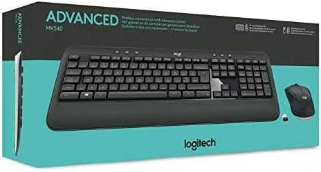 Belaidis pelės ir klaviatūros rinkinys Logitech MK540 Advanced, išdėstymas: Ispanų k. (Qwerty)
