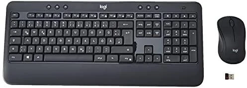 Belaidis pelės ir klaviatūros rinkinys Logitech MK540 Advanced, išdėstymas: Vokiečių (Qwertz)