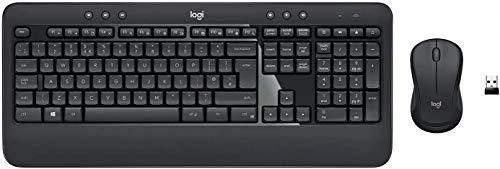 Belaidis pelės ir klaviatūros rinkinys Logitech MK540 Advanced, išdėstymas: Vokiečių (Qwertz)