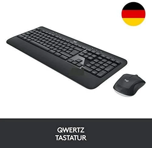 Belaidis pelės ir klaviatūros rinkinys Logitech MK540 Advanced, išdėstymas: Vokiečių (Qwertz)