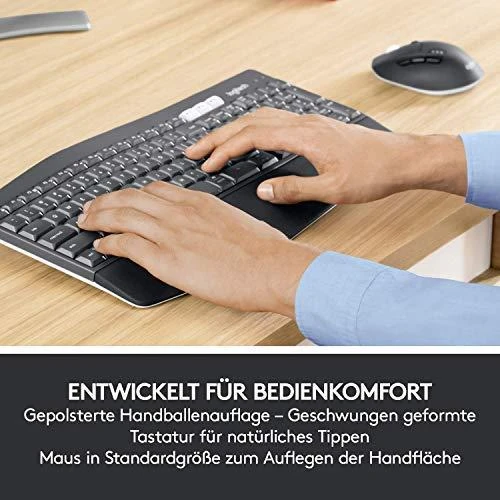 Belaidė klaviatūra ir pele Logitech MK850 Performance, Išdėstymas: Vokiečių (Qwerty): 920-008221