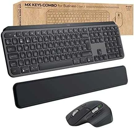 Klaviatūra ir pelė Kit Logitech MX KEYS Combo FOR Business GEN