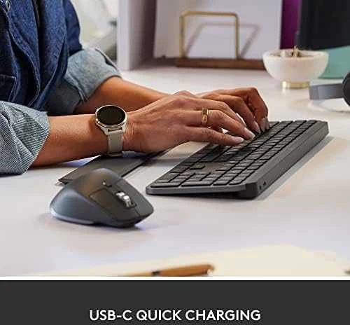 Klaviatūra ir pelė Kit Logitech MX KEYS Combo FOR Business GEN