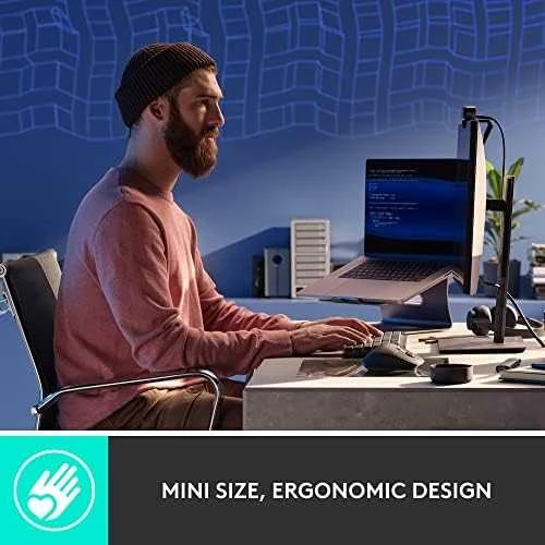 Klaviatūra Logitech MX Mechaninė. MINI belaidė ILLUM. KEYB - - GRAPHITE - UK - EMEA