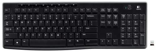 Belaidė pilno dydžio Klaviatūra Logitech K270, UK išdėstymas