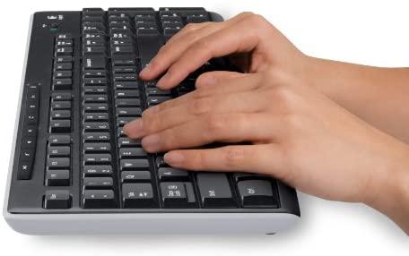 Belaidė pilno dydžio Klaviatūra Logitech K270, UK išdėstymas