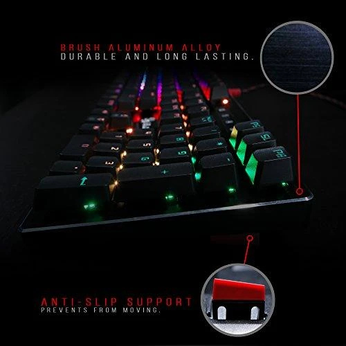 Mechaninė klaviatūra A4Tech Bloody B802R RGB (LK Blue Switch)