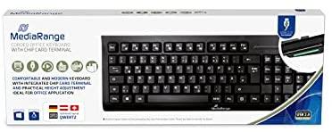 Klaviatūra MEDIARANGE MROS114 - Standard - USB - QWERTZ - Juodas