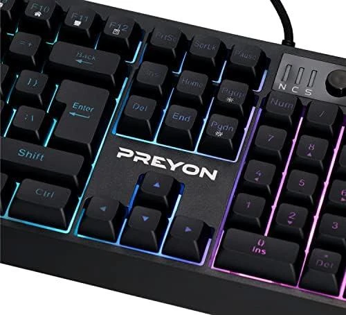 PREYON Long Claw Alpha laidinė membraninė klaviatūra (US)