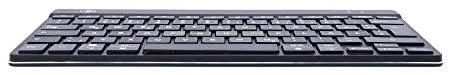 R Go Tools COMPACT BREAK Klaviatūra QWERTZ - DE Juodas su laidu