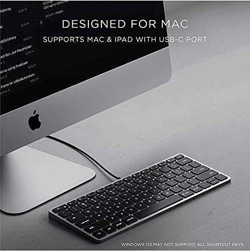 Satechi W1 USB-C klaviatūra US išdėstymas