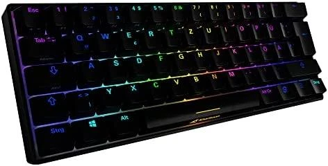 Sharkoon Klaviatūra žaidimams Skiller SGK50S4 juodas-braun DE