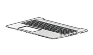 Klaviatūra Hewlett Packard (HP) HP Top Cover W/Kb Cp Uk