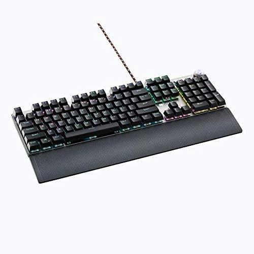 Mechaninė žaidimų klaviatūra Canyon Nightfall CND-SKB7-US, Black Switch, LED, US išdėstymas