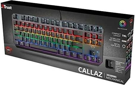 TRUST GXT 834 CALLAZ TKL mechaninė klaviatūra