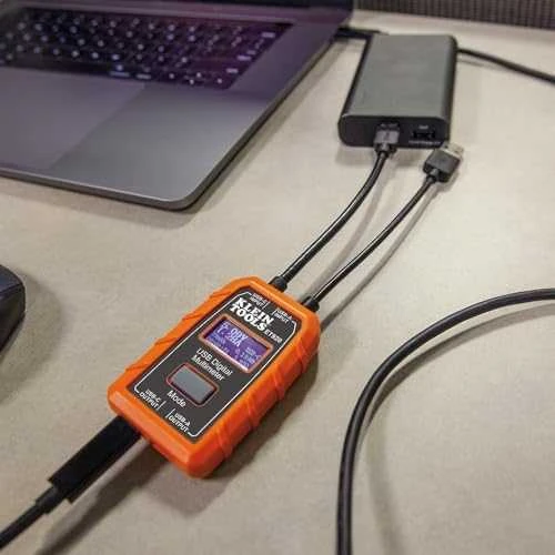 KLEIN TOOLS - USB Skaitmeninis matuoklis, USB-A ir USB-C