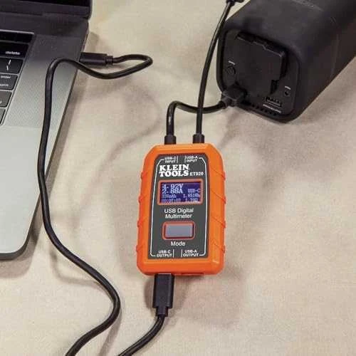 KLEIN TOOLS - USB Skaitmeninis matuoklis, USB-A ir USB-C