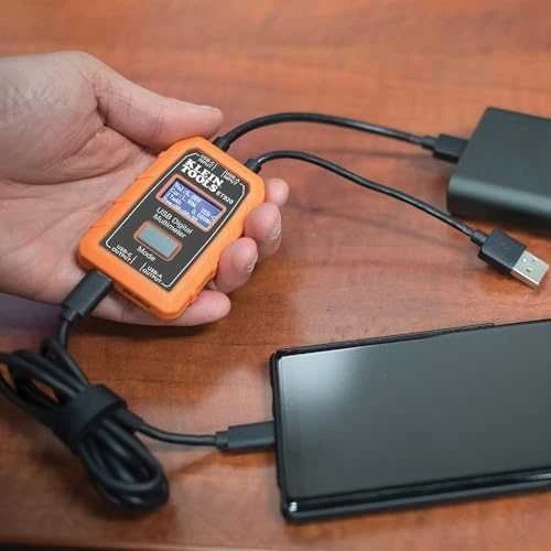 KLEIN TOOLS - USB Skaitmeninis matuoklis, USB-A ir USB-C