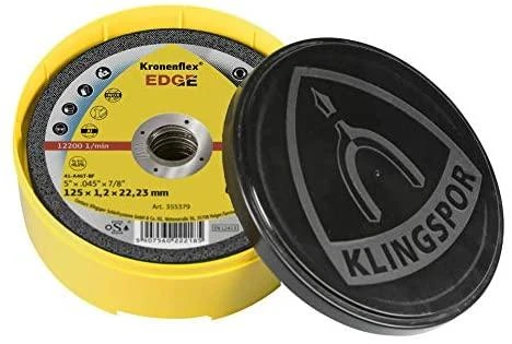 Pjovimo diskas KLINGSPOR Edge 125x1,2mm