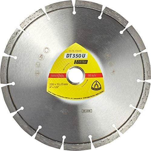 Deimantinis diskas betonui KLINGSPOR DT 350 U Extra