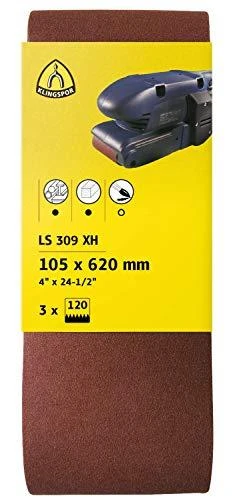 Šlifavimo juosta KLINGSPOR LS 309 XH 100x610mm P 100