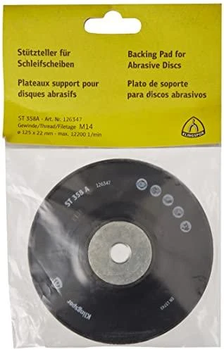 Aušinamas padas fibro diskams KLINGSPOR ST 358 A 125